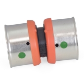 Viega 1" PEX x 1" PEX Press Coupling, Poly Alloy, Lead-Free - Image 2
