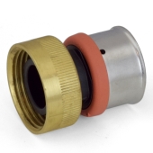 Viega 1" PEX Press (PolyAlloy) x ManaBloc Supply Adapter - Image 2