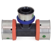 Viega 1" x 1" x 3/4" PEX Press Tee, Poly Alloy, Lead-Free - Image 2