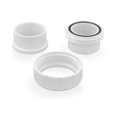 Spears 2" PVC (Sch. 40) Socket Union w/ EPDM O-ring - Image 2