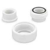 Spears 3/4" PVC (Sch. 40) FIP x FIP Union w/ EPDM O-ring - Image 2