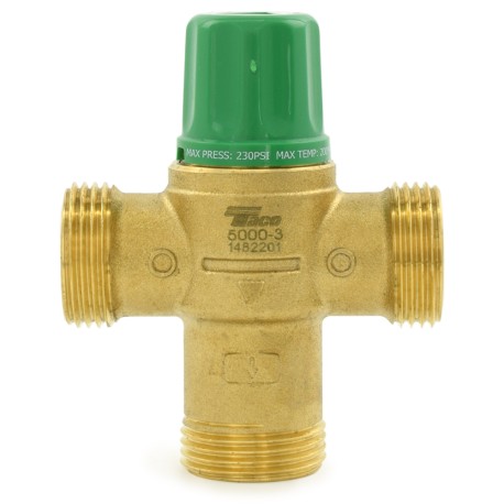 Taco 5000 Series Mixing Valve Body Only (Lead-Free), 85-175F