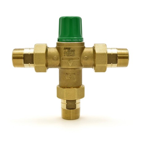Taco 3/4" Union Threaded Mixing Valve (Lead-Free), 85-175F