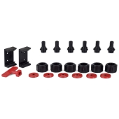 Viega 6-Port MiniBloc 1/2" PEX Crimp PolyAlloy Manifold - Image 4