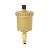Caleffi 1/8" MNPT MINICAL Air Vent w/ Service Check Valve - Image 1