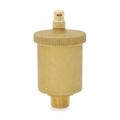 Caleffi 1/2" MNPT VALCAL, High Capacity Air Vent w/ Hygroscopic Safety Cap - Image 1