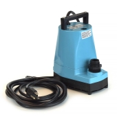 Little Giant 5-MSP Manual Submersible Utility/Sump Pump w/ 10' cord, 1/6 HP, 115V - Image 2