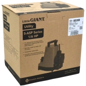 Little Giant 5-ASP Automatic Submersible Utility/Sump Pump w/ Piggyback Diaphragm Switch and 10' cord, 1/6 HP, 115V - Image 3