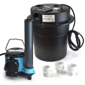 Little Giant WRS-6 Drainosaur Water Removal System w/ 9' cord, 5 gallon capacity, 1/3 HP, 115V - Image 1
