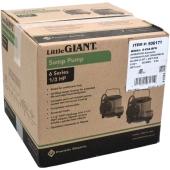 Little Giant 6-CIA-RFS Automatic Sump Pump w/ Piggyback Wide Angle Float Switch and 10' cord, 1/3 HP, 115V - Image 4
