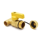 Webstone Valves 1/2" Sweat (CxC) T-Drain (Lead-Free) - Image 2