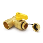 Webstone Valves 1" Sweat (CxC) T-Drain (Lead-Free) - Image 2
