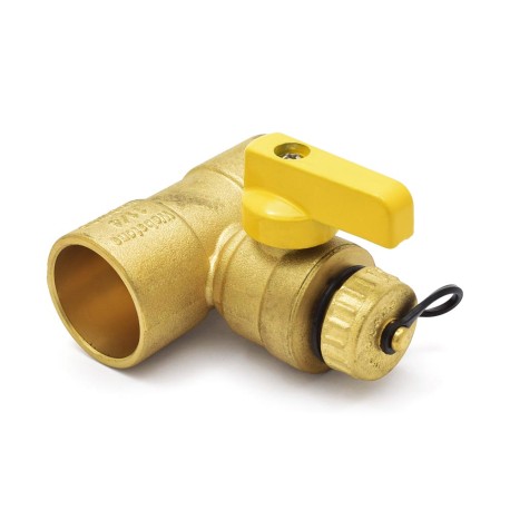 Webstone Valves 1-1/4" Sweat (CxC) T-Drain (Lead-Free)