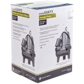 Little Giant 9SС-CIA-RF Automatic Sewage Pump w/ Piggyback Wide Angle Float Switch and 20' cord, 4/10 HP, 115V - Image 3