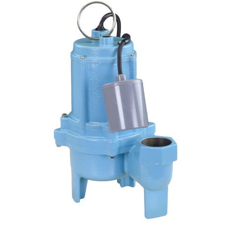 Little Giant 9SС-CIA-RF Automatic Sewage Pump w/ Piggyback Wide Angle Float Switch and 20' cord, 4/10 HP, 115V