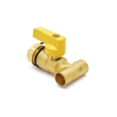 1/2" Sweat (CxC) T-Drain (Lead-Free) Webstone Valves