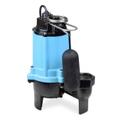 Little Giant 10SC-CIA-SFS Automatic Sewage Pump w/ Vertical Float Switch and 20' cord, 1/2 HP, 115V - Image 2