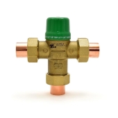 Taco 3/4" Union Sweat Mixing Valve (Lead-Free), ASSE 1070, 85-120F - Image 1
