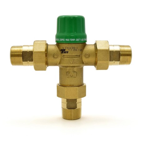 Taco 3/4" Union Threaded Mixing Valve (Lead-Free), ASSE 1070, 85-120F