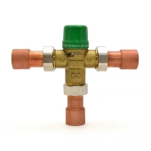 Taco 1" Union Sweat Mixing Valve (Lead-Free), ASSE 1070, 85-120F - Image 1