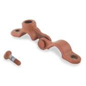 PHD 1/2" Copper Epoxy Coated Split Ring Hanger - Image 4