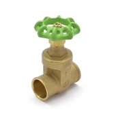 Matco-Norca 1" Sweat (CxC) Gate Valve, Lead-Free - Image 1