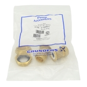 Grundfos 7/8" OD Compression Bronze Union Isolation Valves (Pair) for 3/4" Copper Pipe, GU125 - Image 4