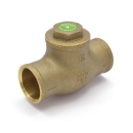 1-1/4" Sweat (CxC) Swing Check Valve (Lead-Free)