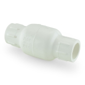 Matco-Norca 1/2" PVC Spring Check Valve, Solvent Weld, Sch. 40/80 - Image 2
