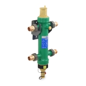 Caleffi 1" Press Union, SEP4 series, 4-in-1 Combi Hydraulic Separator - Image 1