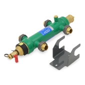 Caleffi 1" Sweat Union, SEP4 series, 4-in-1 Combi Hydraulic Separator - Image 3