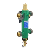 Caleffi 1-1/4" Sweat Union, SEP4 series, 4-in-1 Combi Hydraulic Separator - Image 1