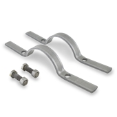 PHD 4" Black Riser Clamp - Image 2