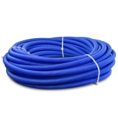 Sioux Chief Corrugated Sleeve for 1/2" PEX, In-Slab Installation (Blue), 100ft - Image 1