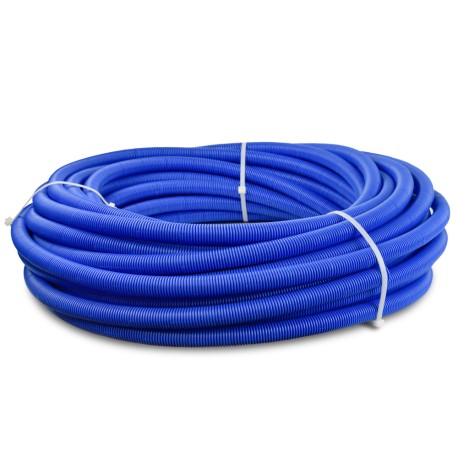 Sioux Chief Corrugated Sleeve for 1/2" PEX, In-Slab Installation (Blue), 100ft