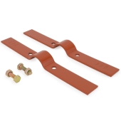 PHD 1-1/4" Copper Epoxy Coated Riser Clamp - Image 2