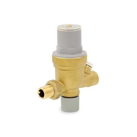 Caleffi 1/2" MNPT Union x FNPT, AutoFill Pressure Reducing Boiler Fill Valve