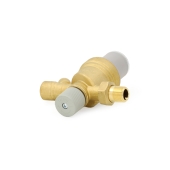 Caleffi 1/2" MNPT Union x FNPT, AutoFill Pressure Reducing Boiler Fill Valve w/ Pressure Gauge - Image 3