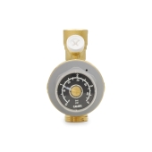 Caleffi 1/2" MNPT Union x FNPT, AutoFill Pressure Reducing Boiler Fill Valve w/ Pressure Gauge - Image 4