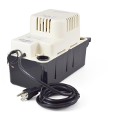 Little Giant VCMA-15ULS Automatic Condensate Pump w/ Safety Switch and 6' cord, 1/50 HP, 115V - Image 2