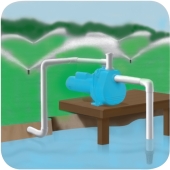 Little Giant LSP-150-C Lawn Sprinkler Pump, 1-1/2 HP, 115/230V, Cast Iron - Image 7