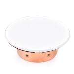 Cover Plate for RFII Concealed Pendent Sprinklers, Signal White Finish, 135°F