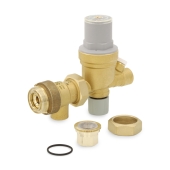 Caleffi 1/2" FNPT Union x FNPT, AutoFill Boiler Pressure Reducing & Backflow Preventer Valve Combo - Image 2