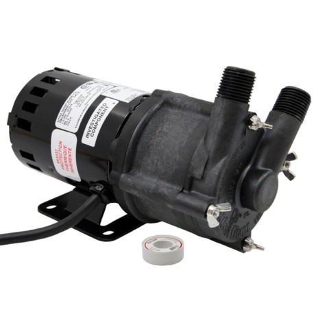 Little Giant 3-MD-MT-HC Magnetic Drive Pump for Highly Corrosive, 1/25 HP, 115V