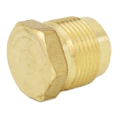 3/4" Flare Brass Plug Everhot