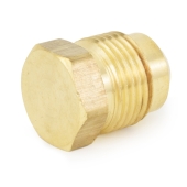 Everhot 1/2" Flare Brass Plug - Image 2