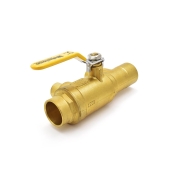 Webstone Valves 1-1/4" x 3/4" Sweat (Solder) Primary/Secondary Purge Tee - Image 2