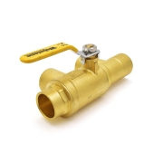 Webstone Valves 1-1/4" x 1-1/4" Sweat (Solder) Primary/Secondary Purge Tee - Image 2