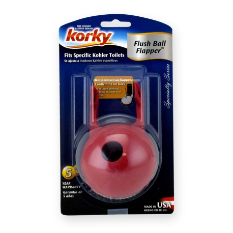 Korky 58BP, Flush Ball Flapper for Kohler Toilets