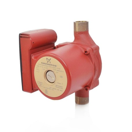 Grundfos UP15-42B7 Bronze Circulator Pump, 3/4" Sweat, 1/25 HP, 115V